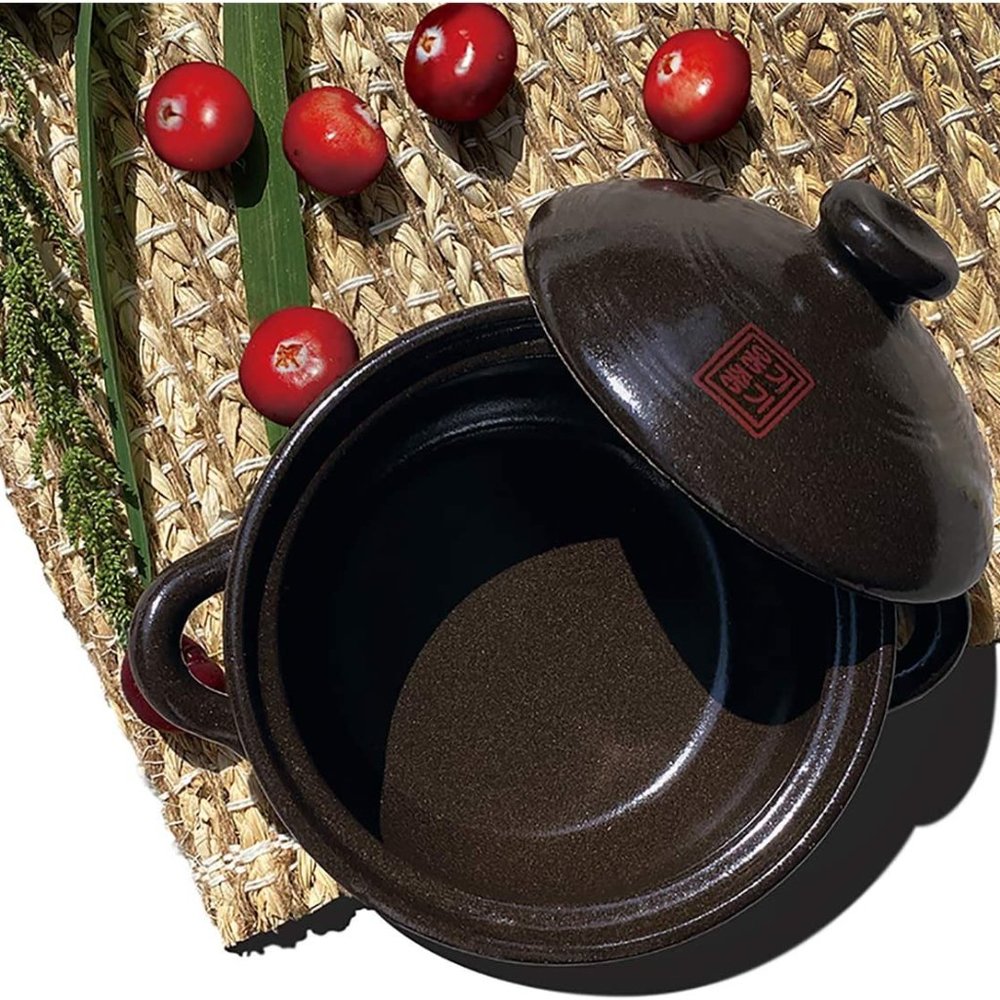 OnggiJonggi Korean Earthenware Clay Hot Pot (1100ml)